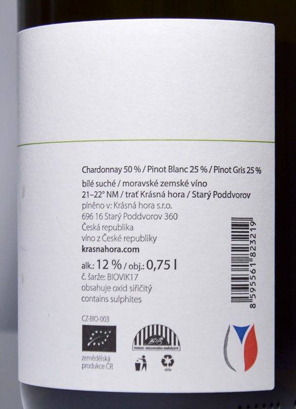 Etiketa Cuvée Viktoria