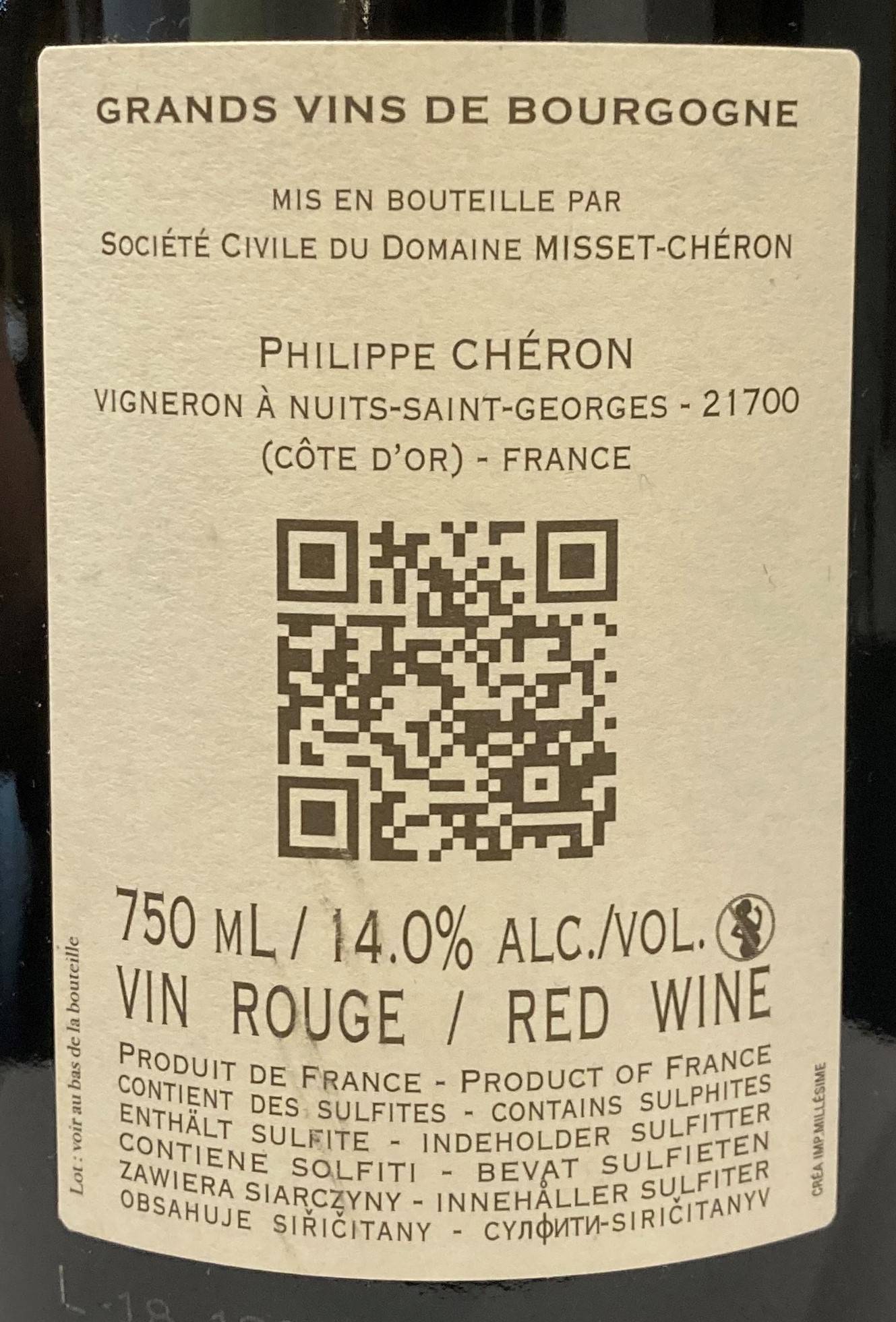 Etiketa Gevrey-Chambertin Premier cru \