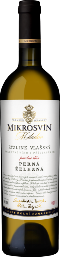 Ryzlink vlašský Železná