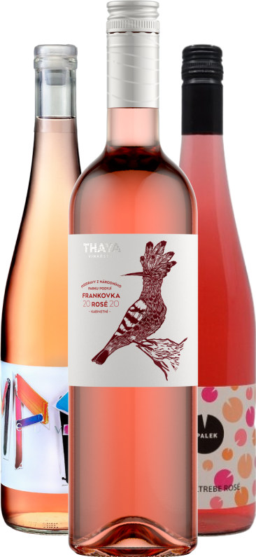 SET Růžová trojka z Moravy