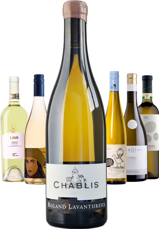 SET Bílé topky v šestce